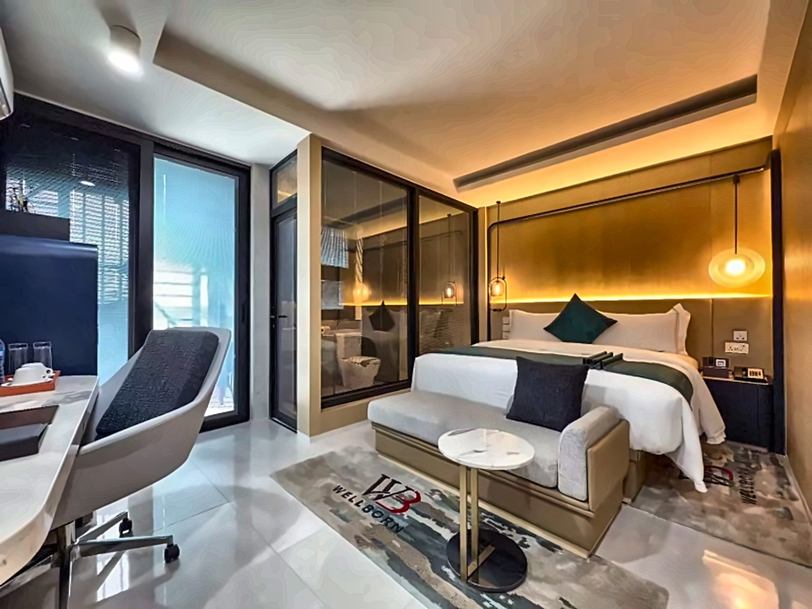 Crowne Plaza lobby